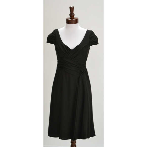 New Nanette Lepore Dress Ruched Holiday Size 10 - Picture 4 of 8